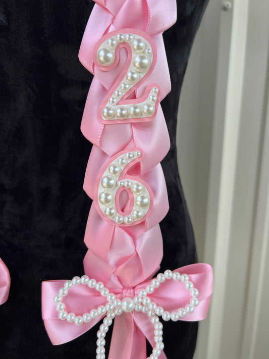 COQUETTE STYLE RIBBON LEI