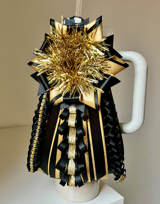 Black & Gold Tumbler Mum