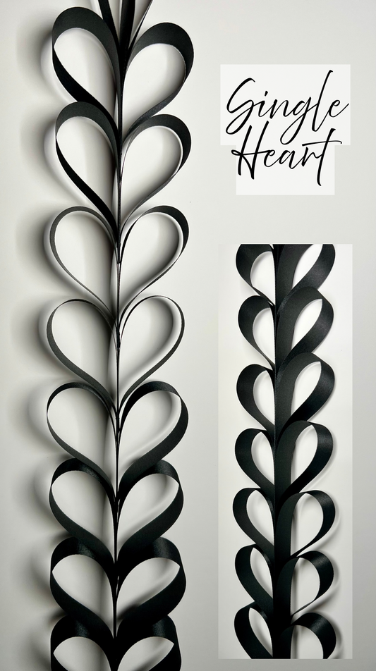 16-18" DELUXE DESIGN BRAIDS & CHAINS (GARTER)