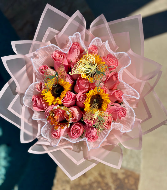 "PRETTY IN PINK" BOUQUET