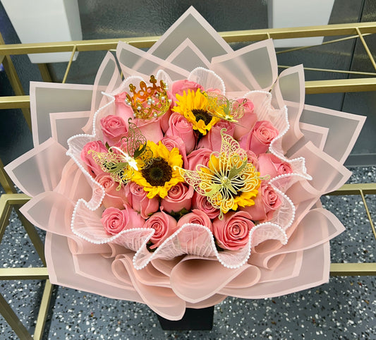 "PRETTY IN PINK" BOUQUET