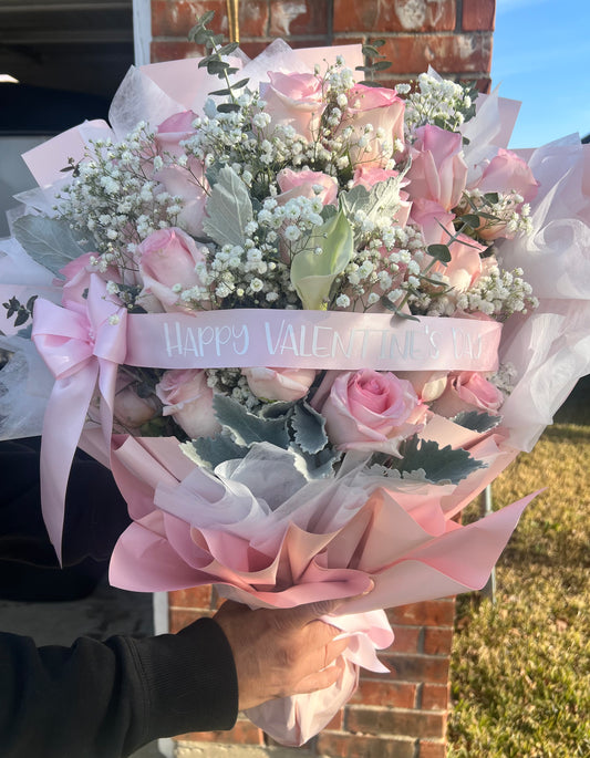 PINK ROSE BOUQUET