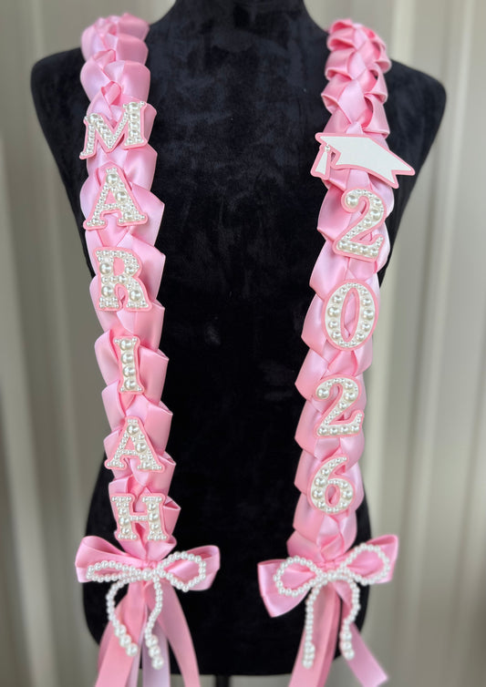 COQUETTE STYLE RIBBON LEI